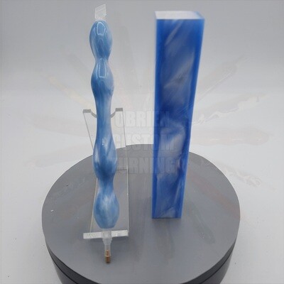 Kirinite Sky Blue Pearl - Handcrafted Custom Diamond Painting Pen