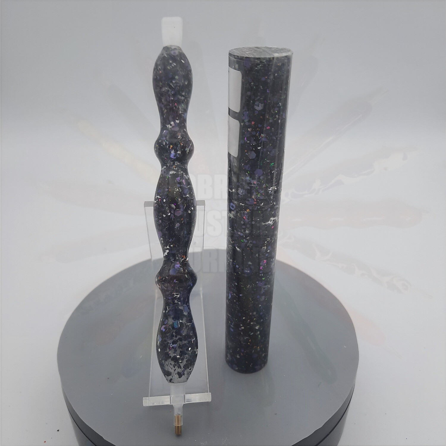 Dead of Night Chameleon Glitter - Handcrafted Custom Diamond Painting Pen