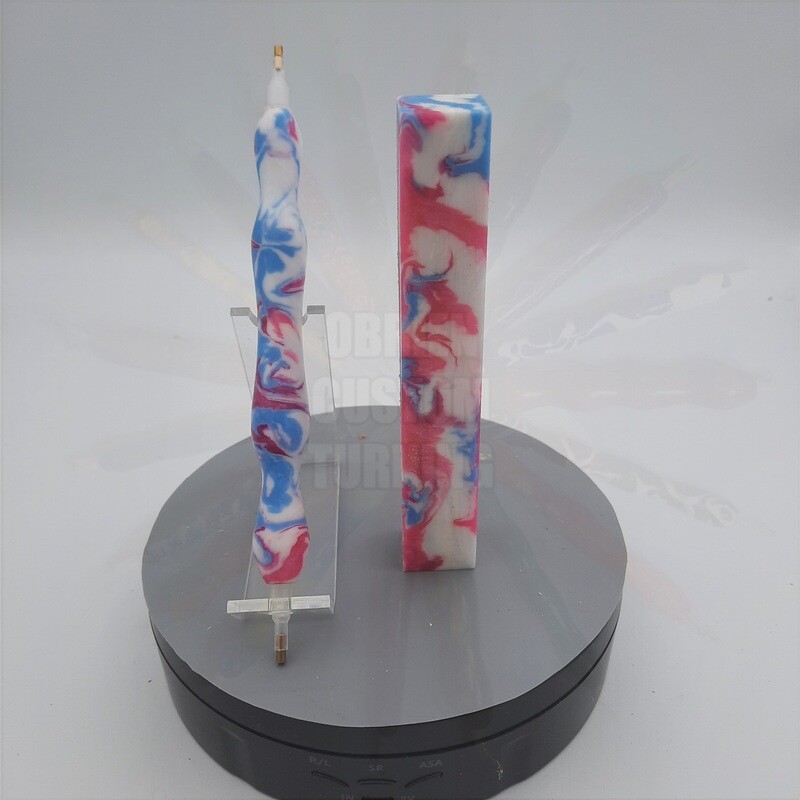 Cotton Candy - Handcrafted Custom Diamond Painting Pen