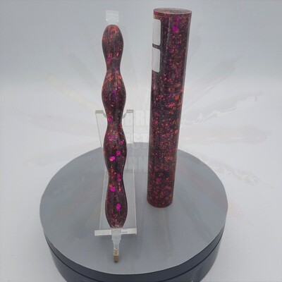 Kiss of Death Chameleon Glitter - Handcrafted Custom Diamond Painting Pen