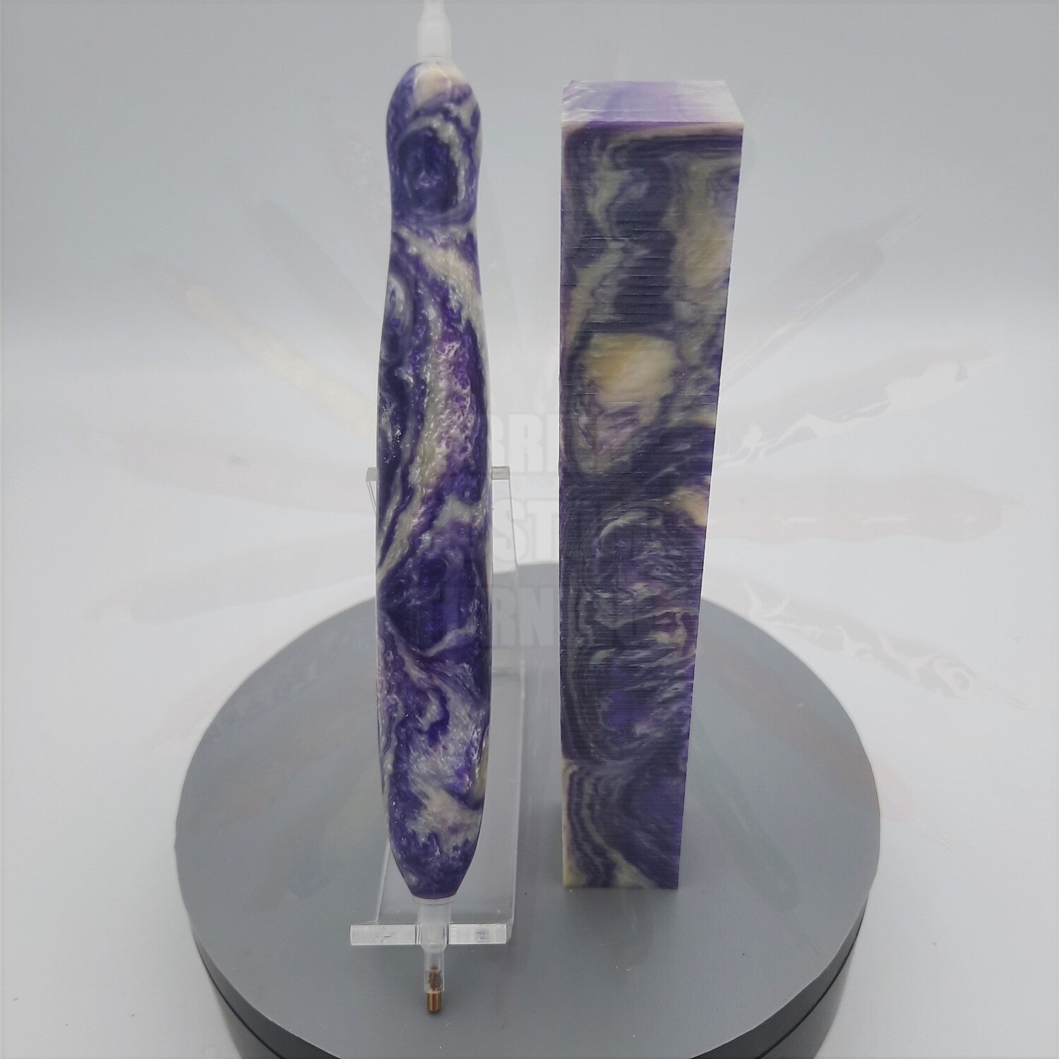 Lilac Haze - Handcrafted Custom Diamond Painting Pen
