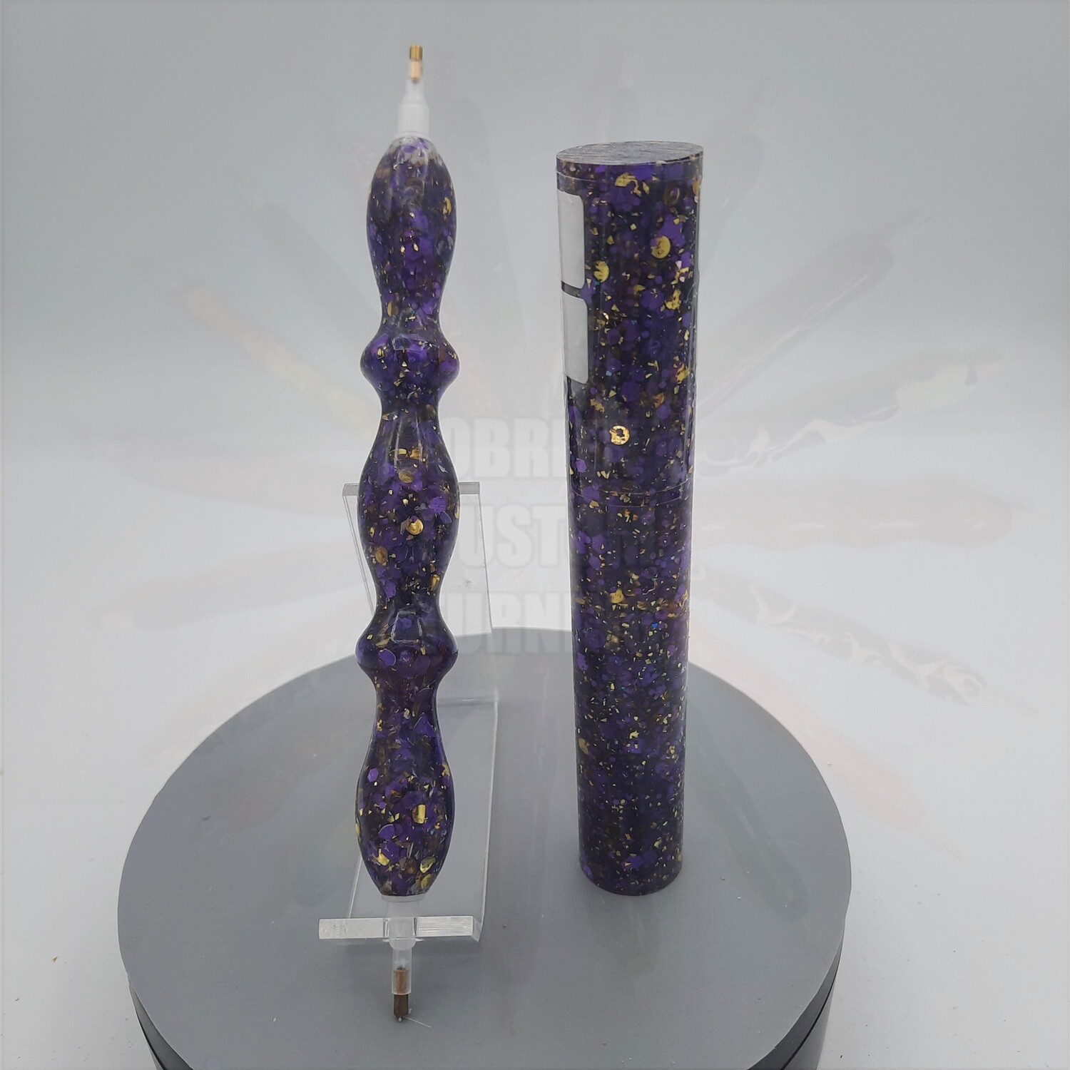 Merlin's Hat Glitters and Gold - Handcrafted Custom Diamond Painting Pen