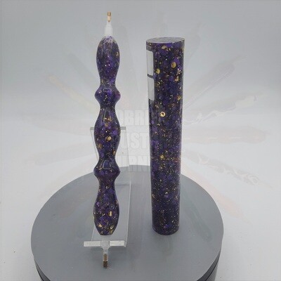 Merlin's Hat Glitters and Gold - Handcrafted Custom Diamond Painting Pen
