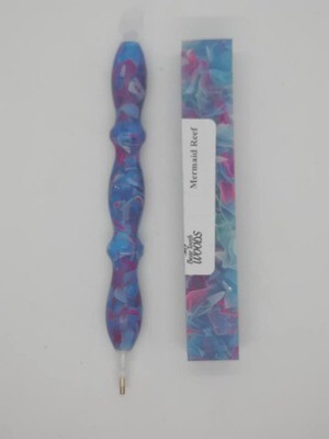 Mermaid Coral Reef - Handcrafted Custom Diamond Painting Pen