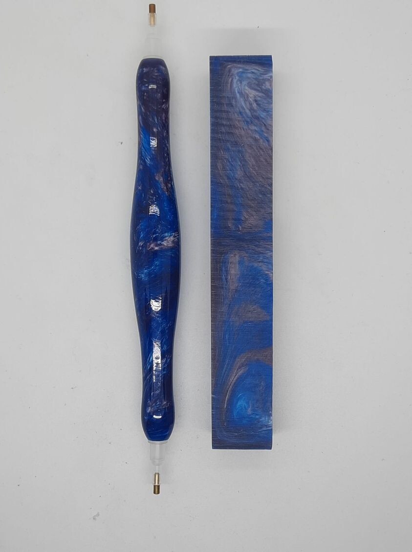 Mermaid's Treasure - Handcrafted Custom Diamond Painting Pen