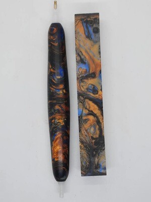 Molten Ocean - Handcrafted Custom Diamond Painting Pen