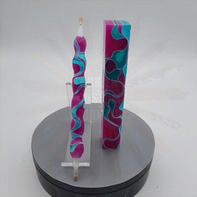 Cotton Candy - Handcrafted Custom Diamond Painting Pen