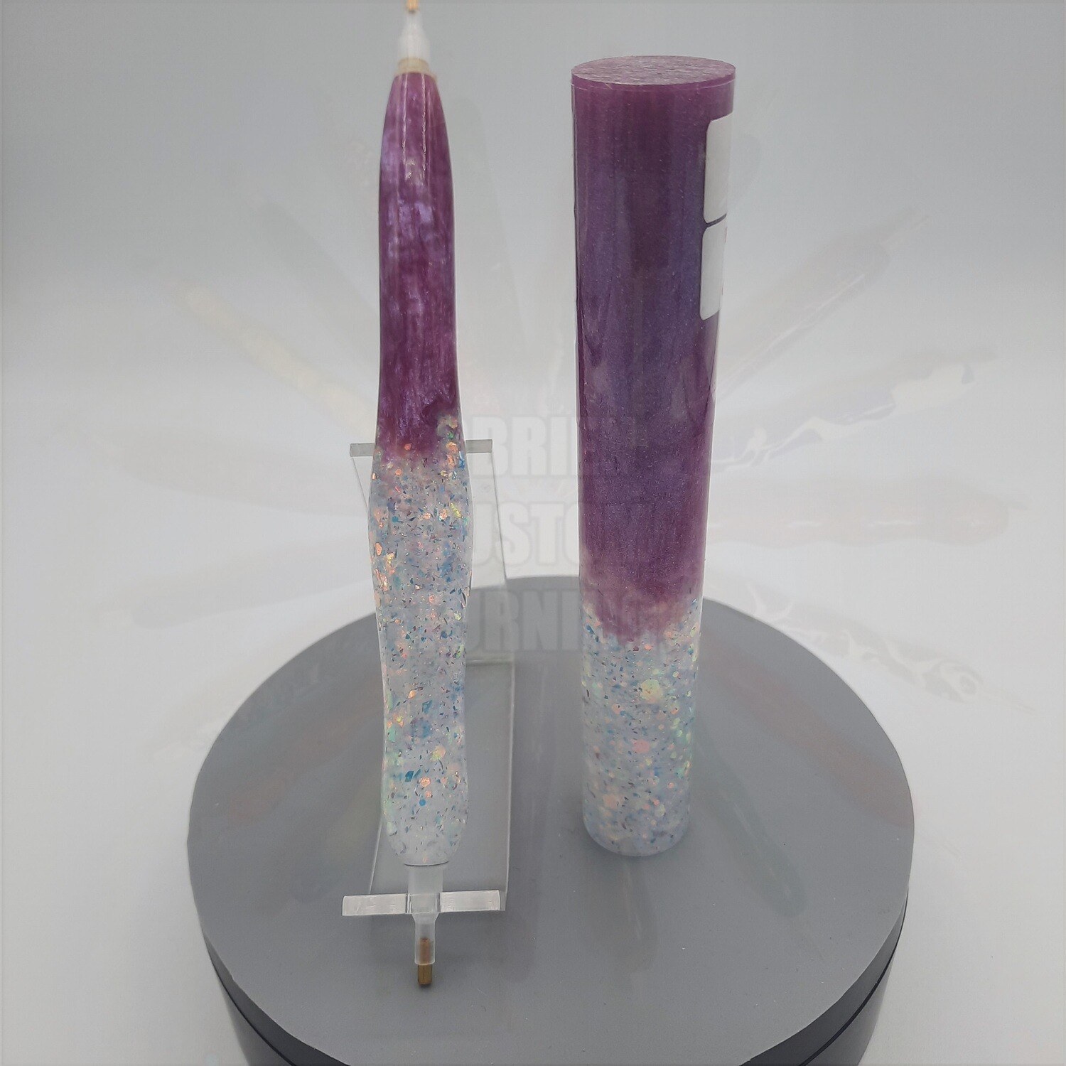 Mutations Purple / Vega Glitter - Handcrafted Custom Diamond Painting Pen