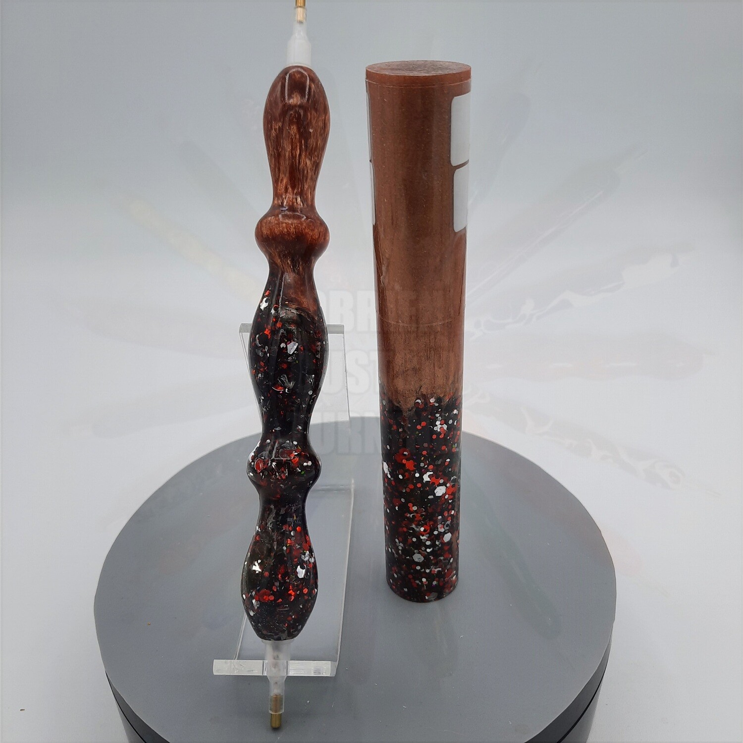 Mutations Copper / Black Widow Glitter - Handcrafted Custom Diamond Painting Pen