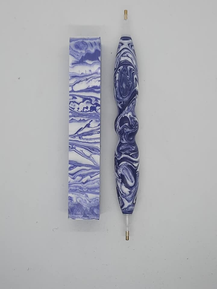 Northwestern Fan - Handcrafted Custom Diamond Painting Pen