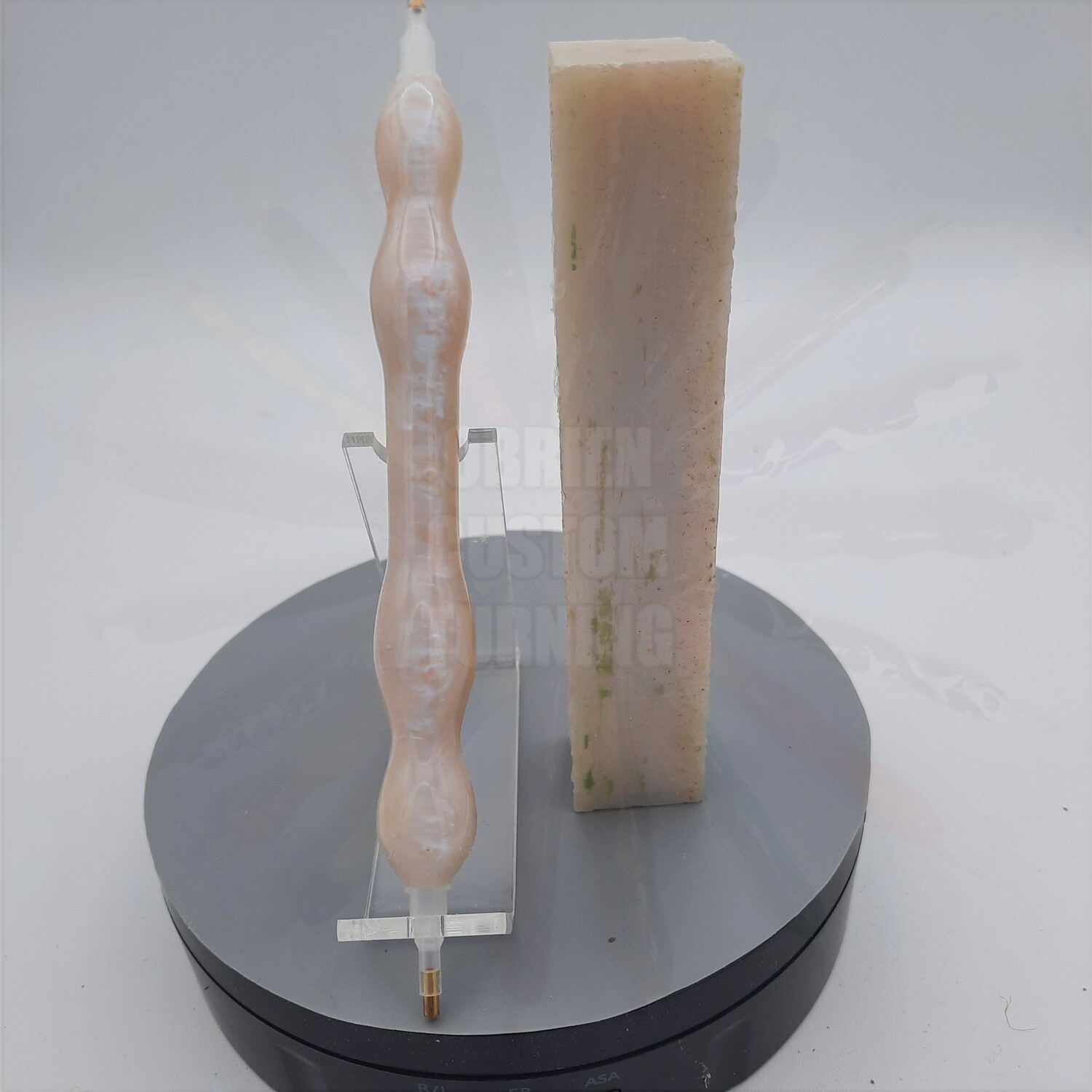 Blue pearl Iridescent pearl white - Handcrafted Custom Diamond Painting Pen