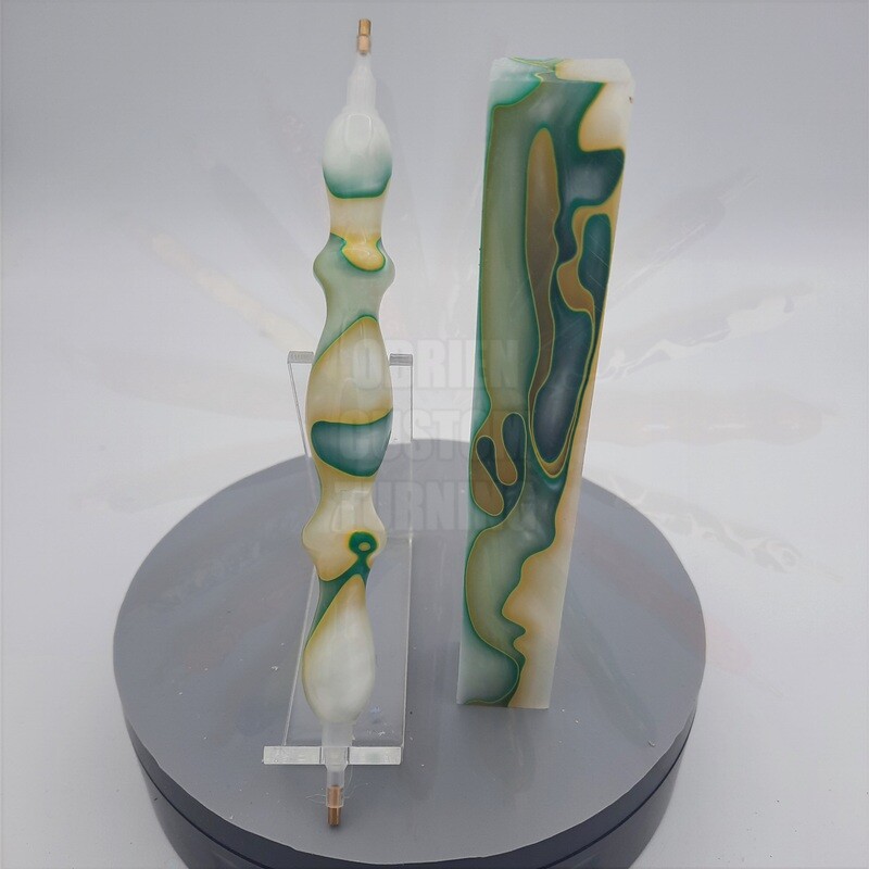 Key Lime - Handcrafted Custom Diamond Painting Pen