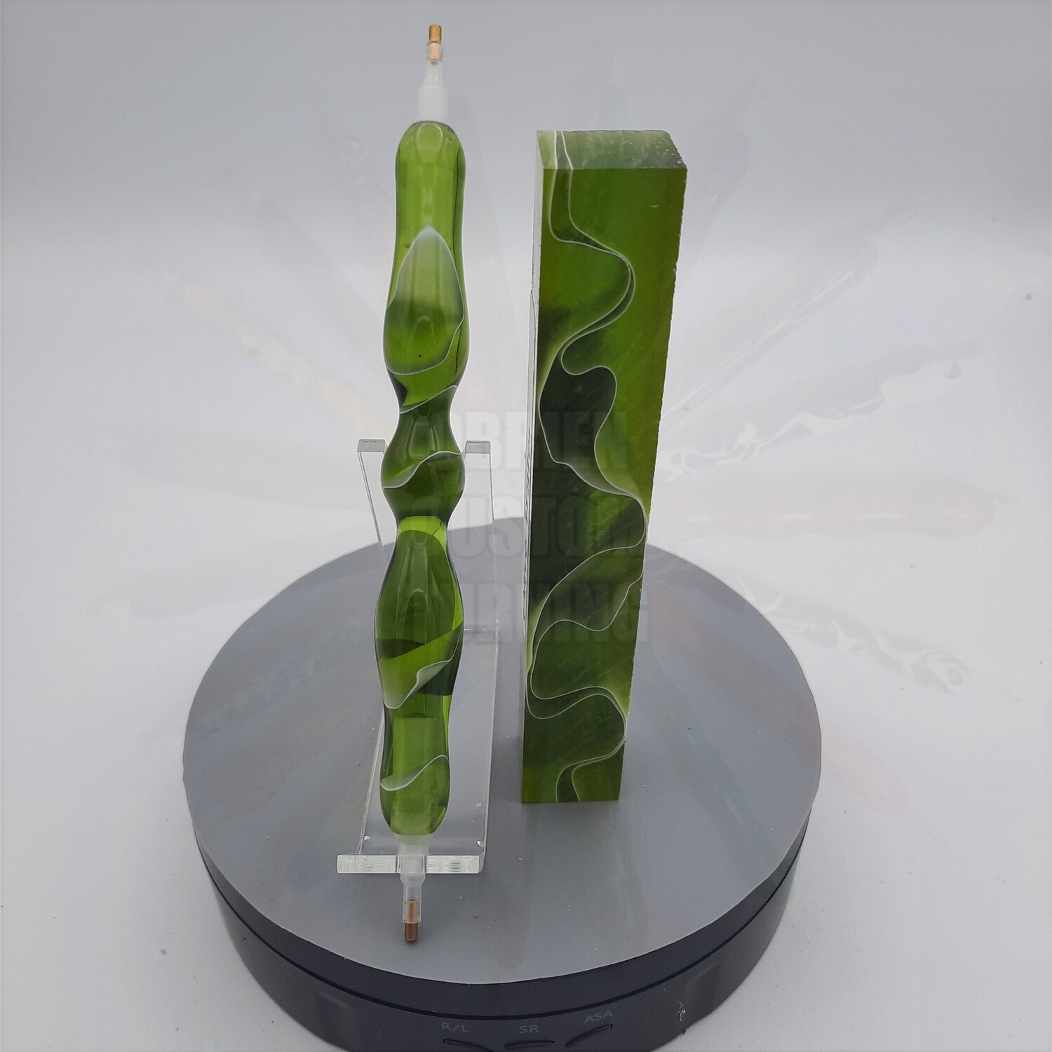 Olive Water - Handcrafted Custom Diamond Painting Pen