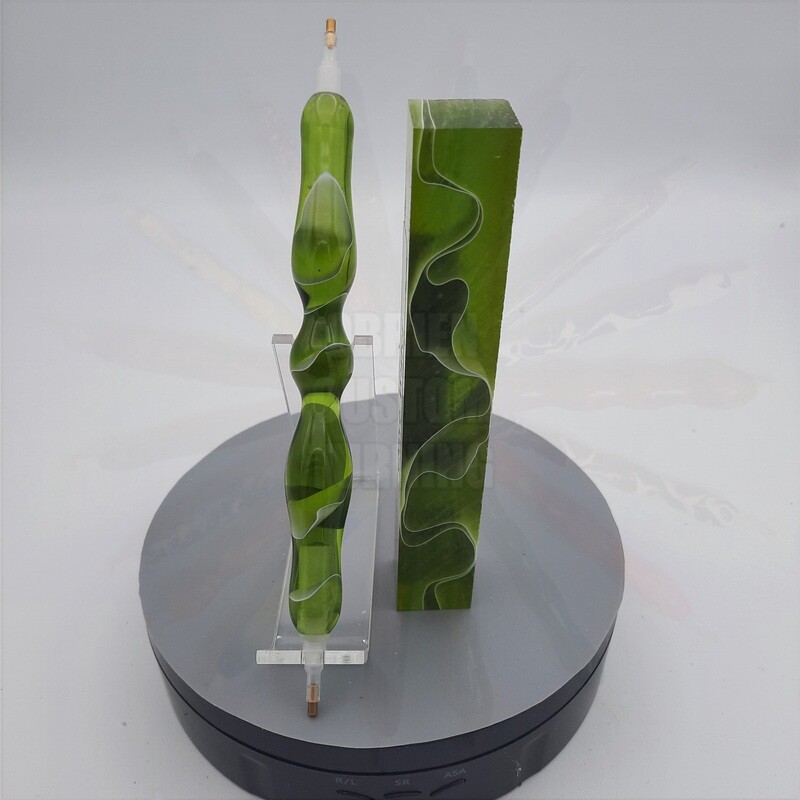 Olive Water - Handcrafted Custom Diamond Painting Pen