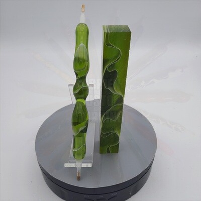 Olive Water - Handcrafted Custom Diamond Painting Pen