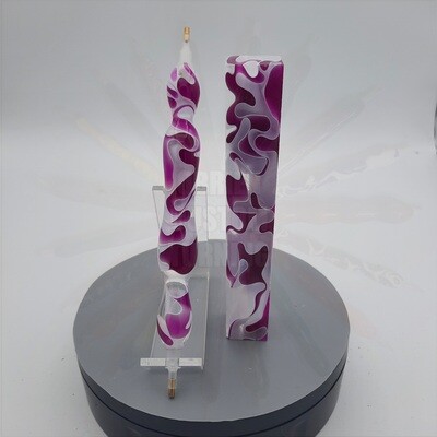 Orchid Dew - Handcrafted Custom Diamond Painting Pen