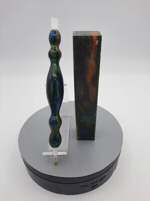 Parrot Bay Rhino - Handcrafted Custom Diamond Painting Pen