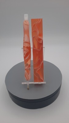 Peach Water - Handcrafted Custom Diamond Painting Pen