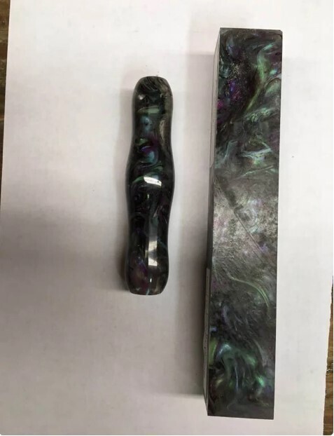 Peacock Kaleidoscope - Handcrafted Custom Diamond Painting Pen