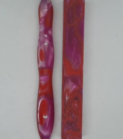 Pink Cherry Swirl - Handcrafted Custom Diamond Painting Pen