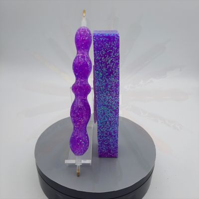 Lilac Starlight Glitter - Handcrafted Custom Diamond Painting Pen