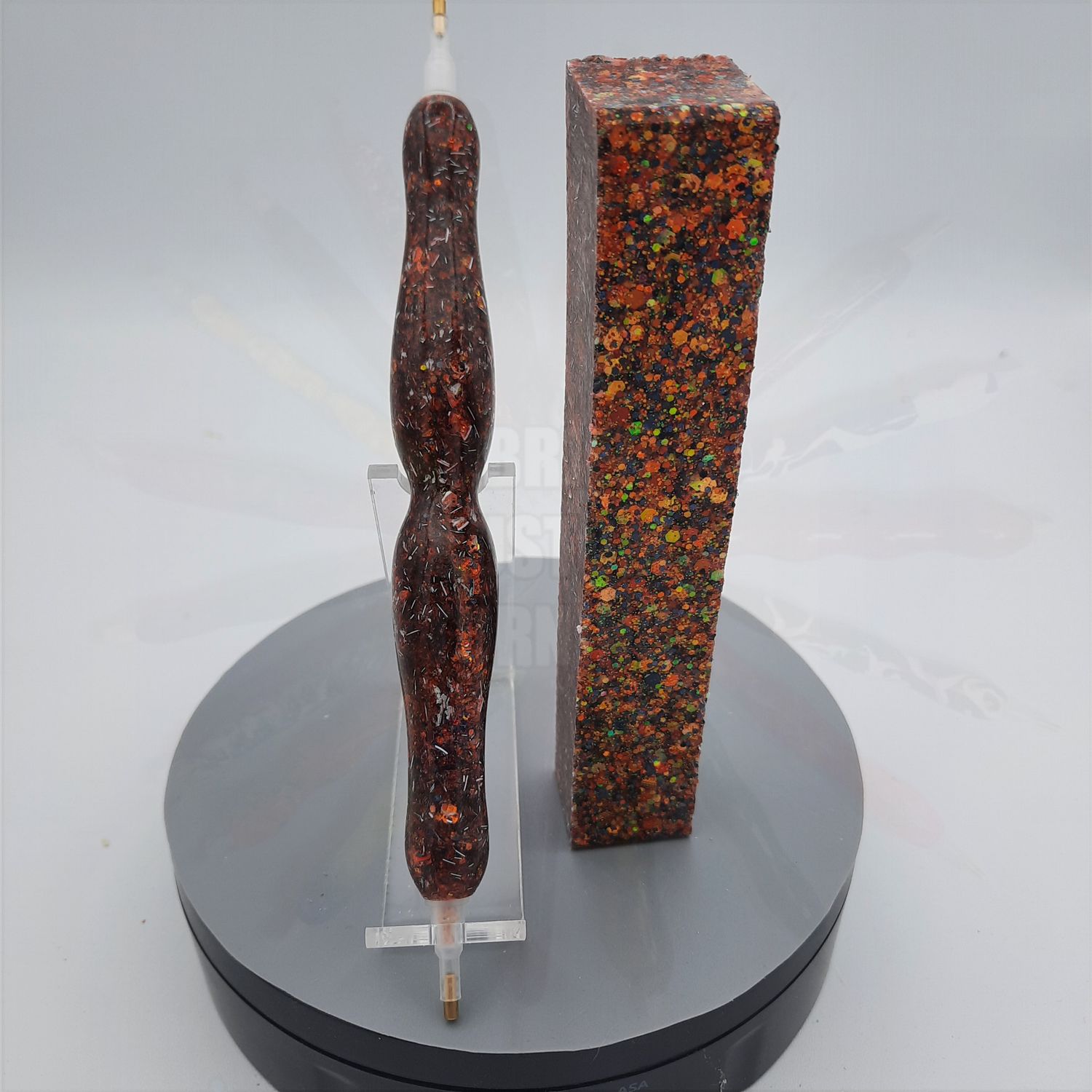 Pumpkin Smash Glitter Limited Edition - Handcrafted Custom Diamond Painting Pen