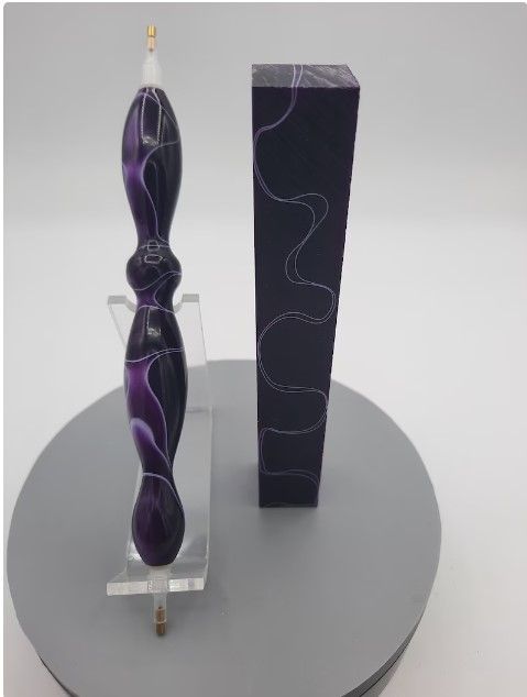 Purple Haze - Handcrafted Custom Diamond Painting Pen