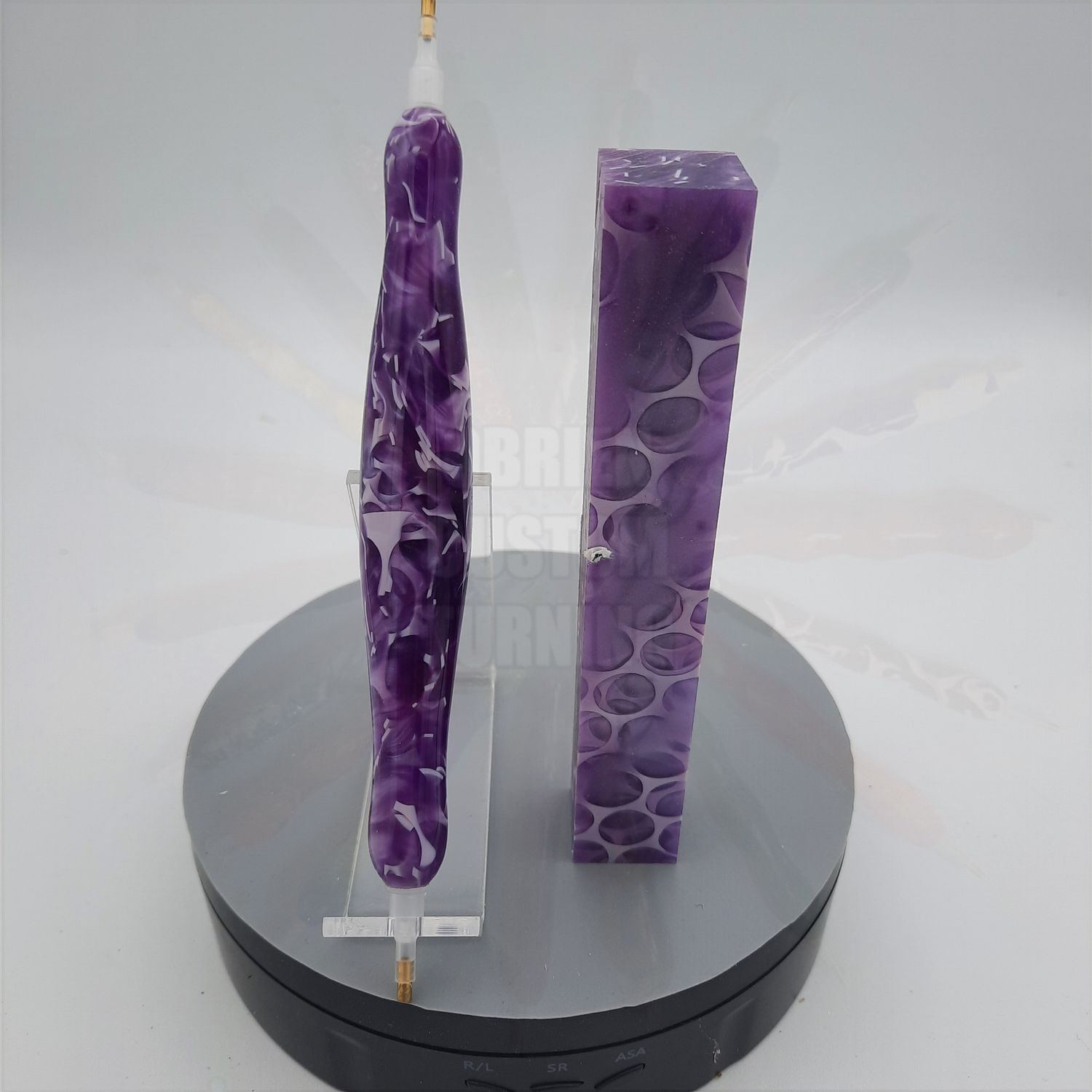 Purple Mesh - Handcrafted Custom Diamond Painting Pen