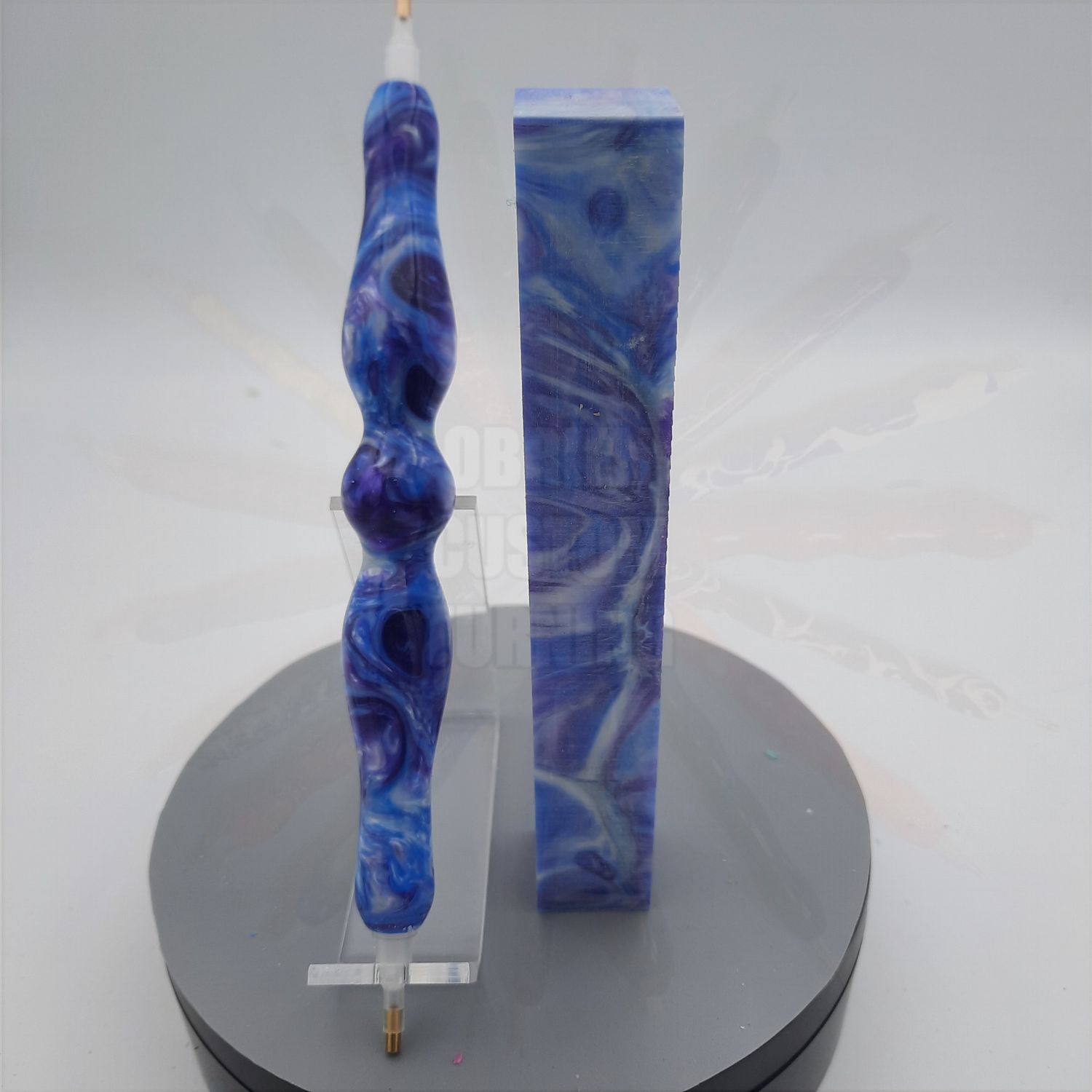 Purple Sky - Handcrafted Custom Diamond Painting Pen