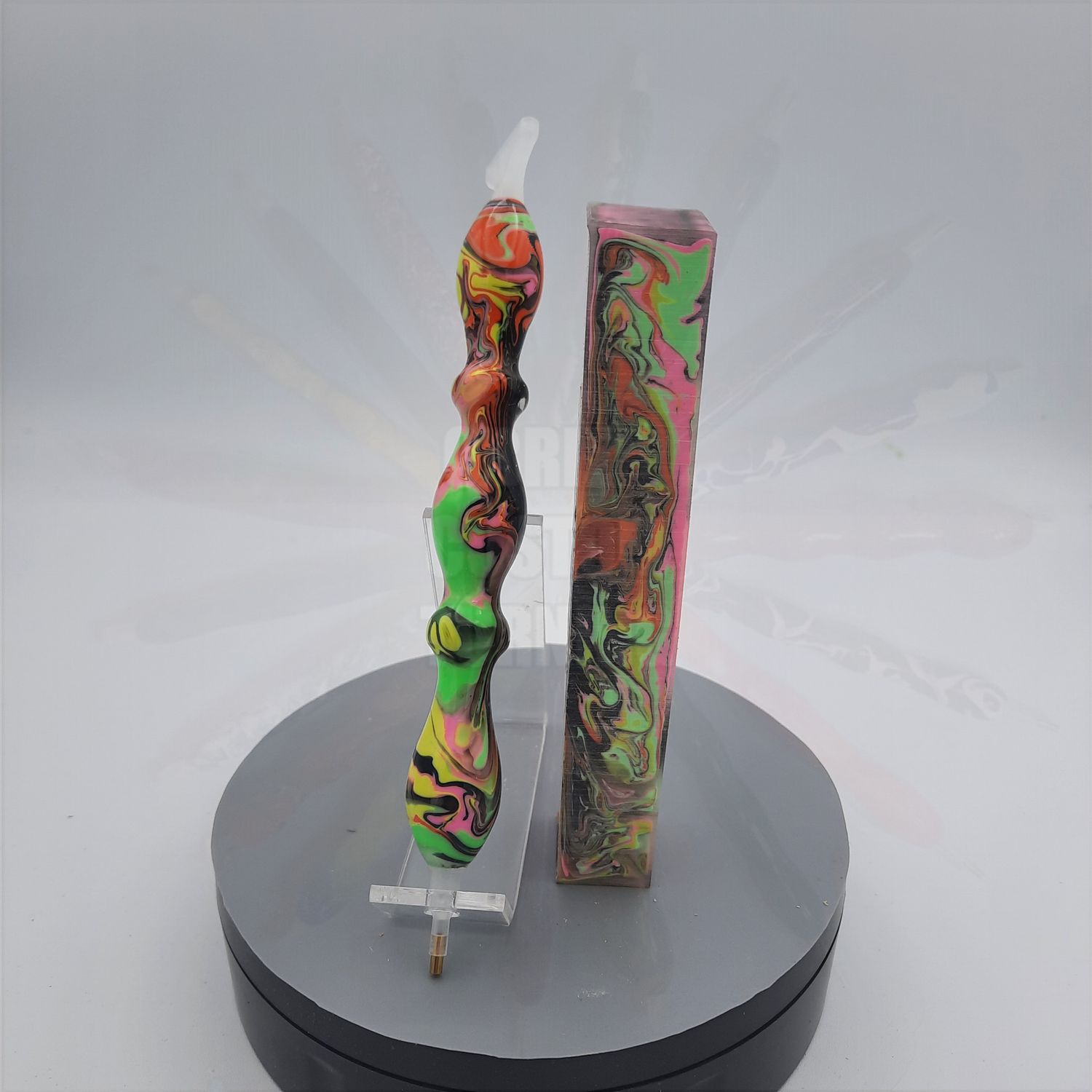 Laser Punk Graffiti Melt - Handcrafted Custom Diamond Painting Pen
