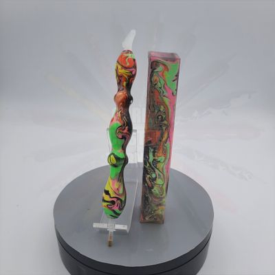 Laser Punk Graffiti Melt - Handcrafted Custom Diamond Painting Pen