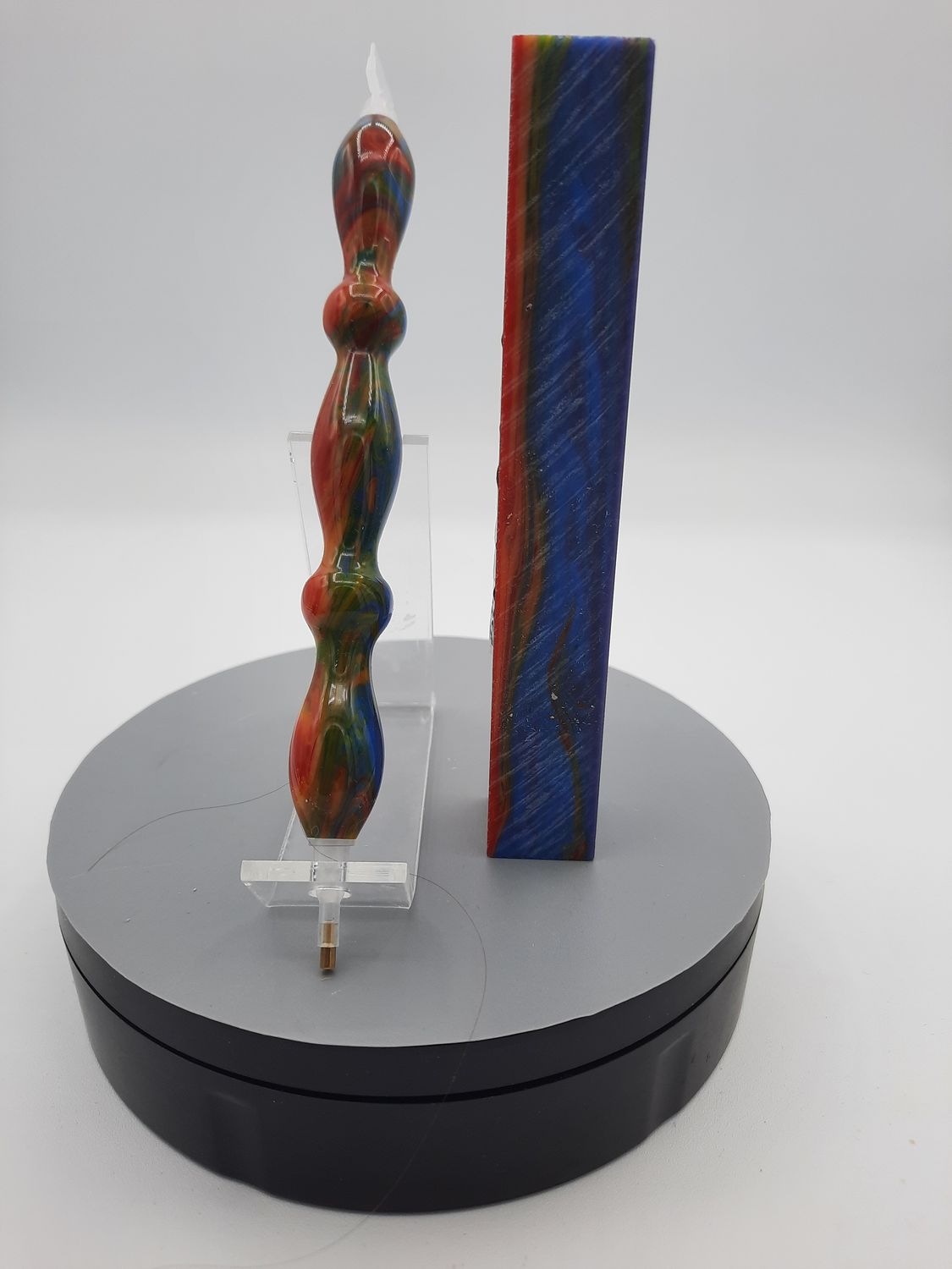 Rainbow Mist - Handcrafted Custom Diamond Painting Pen
