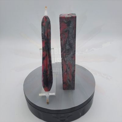 Red Damascus - Handcrafted Custom Diamond Painting Pen