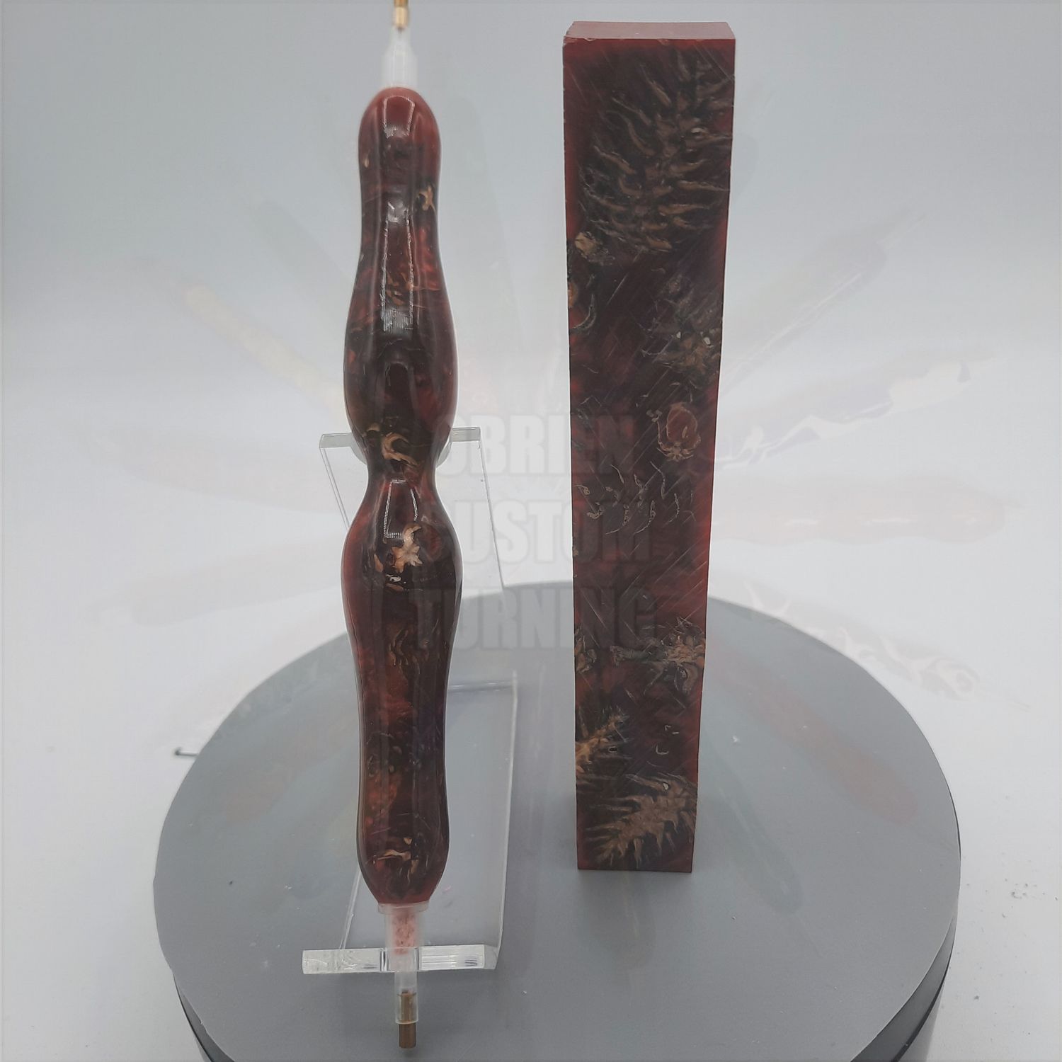Red Velvet Mini pine cone - Handcrafted Custom Diamond Painting Pen