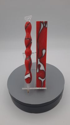 Red Huskers - Handcrafted Custom Diamond Painting Pen