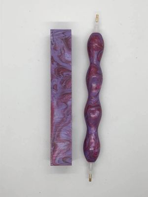 Royal Rouge - Handcrafted Custom Diamond Painting Pen