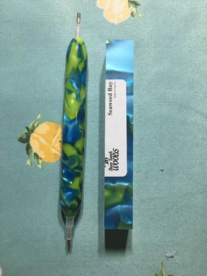 Seaweed Bay - Handcrafted Custom Diamond Painting Pen