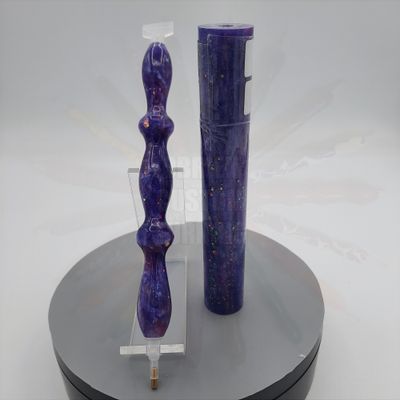 Shades of Purple Glitter - Handcrafted Custom Diamond Painting Pen