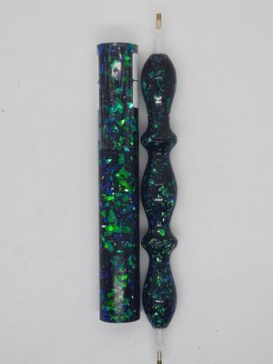 Shadow in the Abyss Pixie Glitter - Handcrafted Custom Diamond Painting Pen