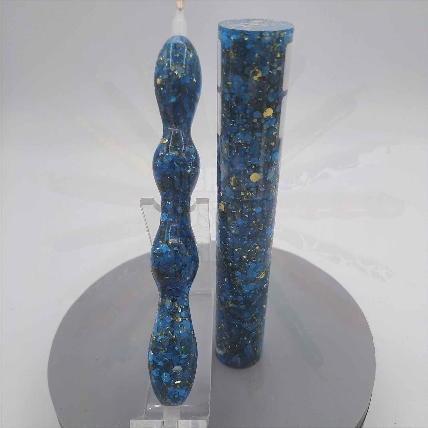 Skyline Glitters & Gold - Handcrafted Custom Diamond Painting Pen