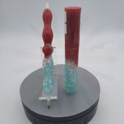 Solid Mutations Red / Daydreamer Glitter - Handcrafted Custom Diamond Painting Pen