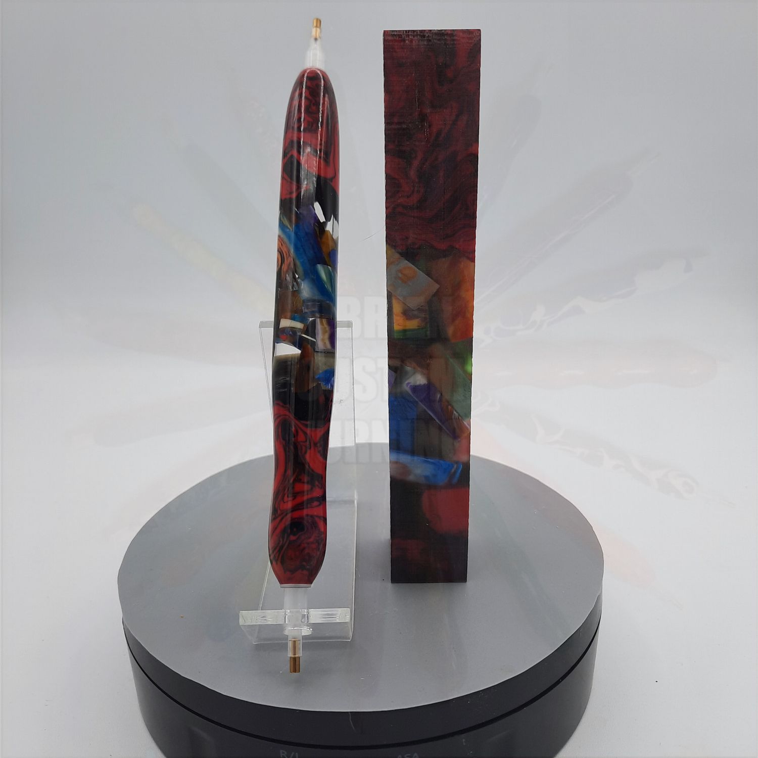 Sophie Faux Burl Limited Edition - Handcrafted Custom Diamond Painting Pen