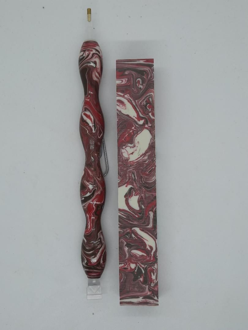 Strawberry Shortcake - Handcrafted Custom Diamond Painting Pen