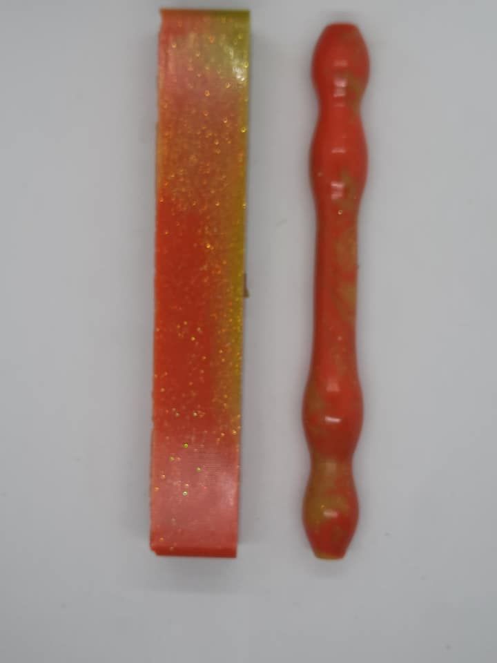 Custom Diamond Painting Pen - Tequila Sunrise Glitter