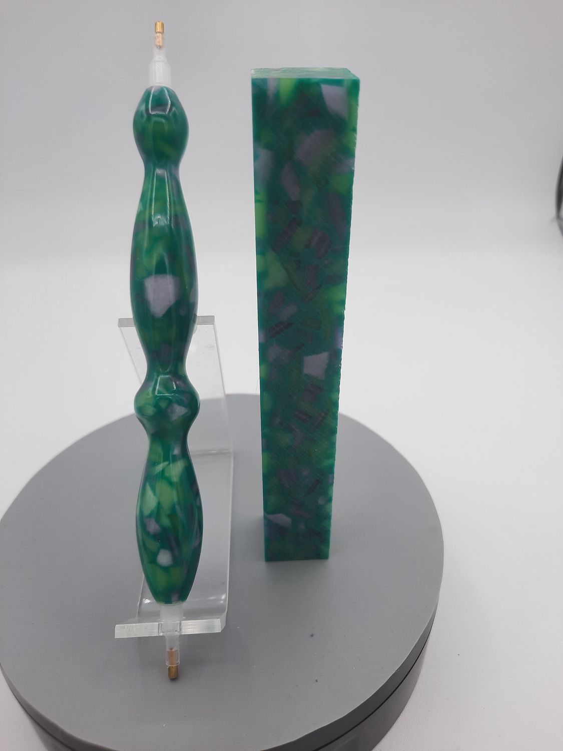 Custom Diamond Painting Pen - Tourmaline Chips