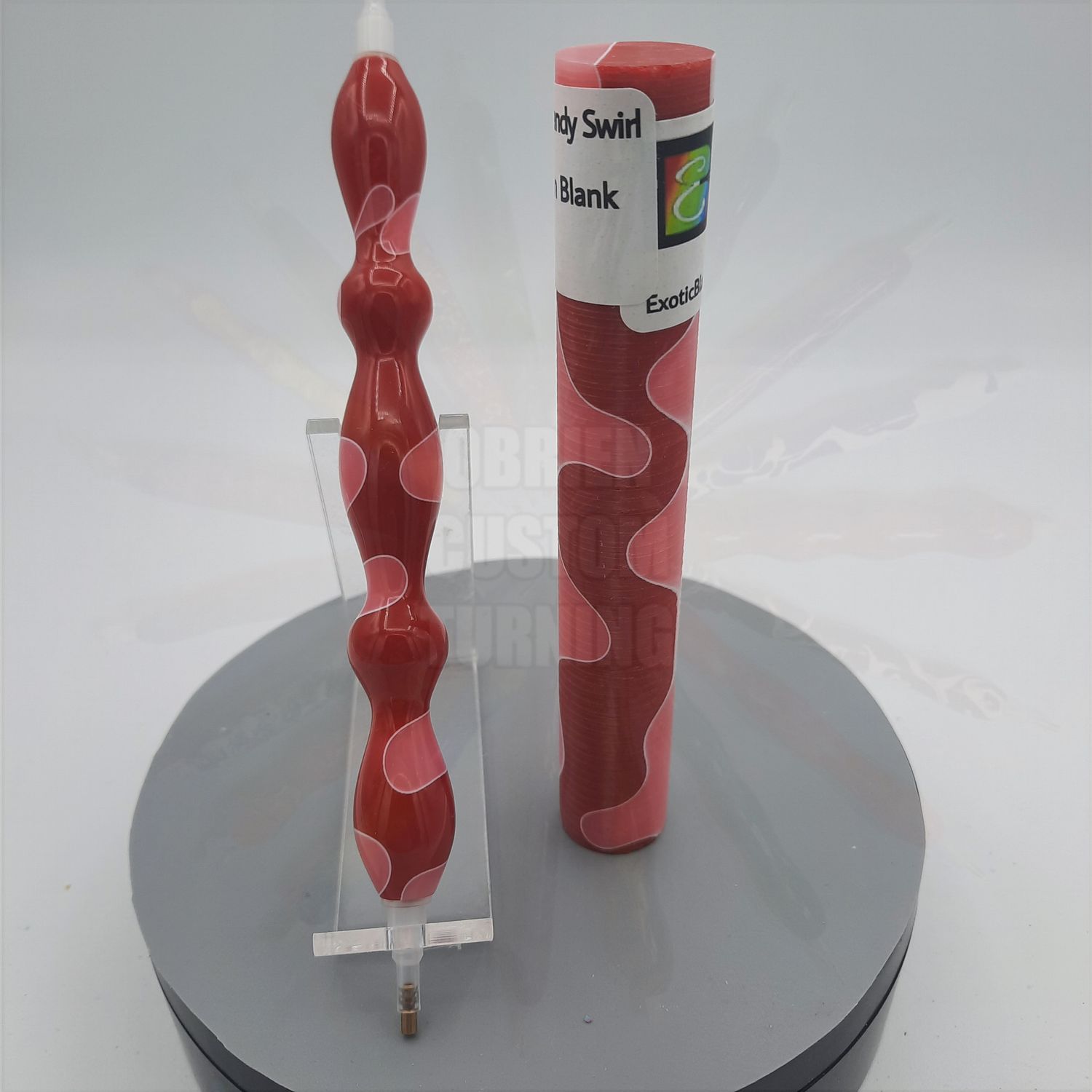 Valentine Candy Swirl - Handcrafted Custom Diamond Painting Pen