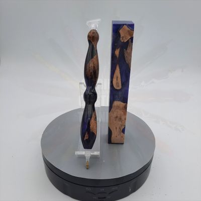 Purple Grapevine - Handcrafted Custom Diamond Painting Pen