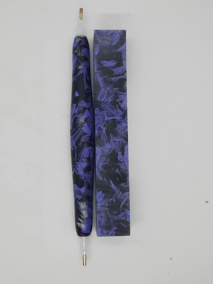 Custom Diamond Painting Pen - Violet Black Coral Reef