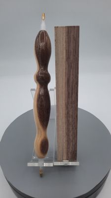 Custom Diamond Painting Pen - Walnut with sap