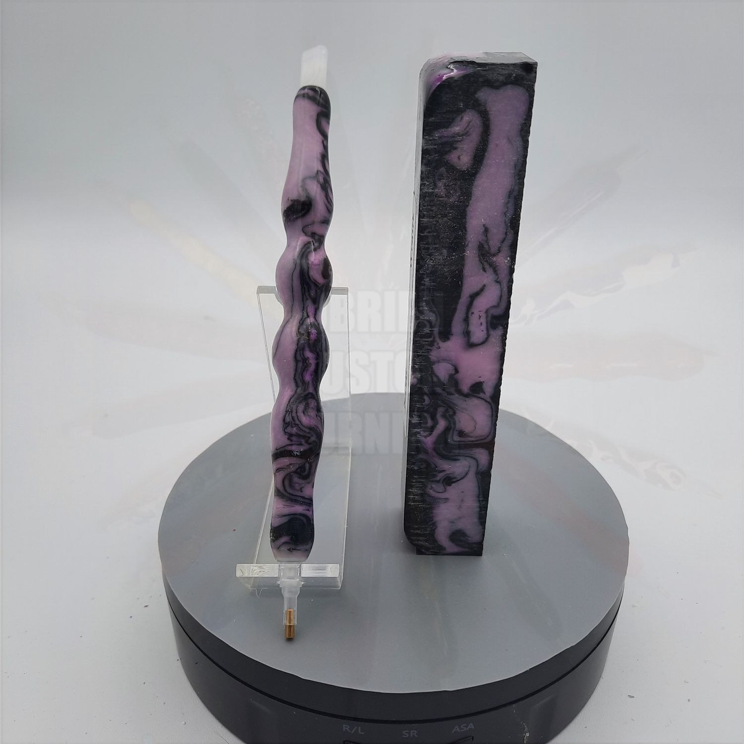 Custom Diamond Painting Pen - Wraith Alumilite Glow in the Dark